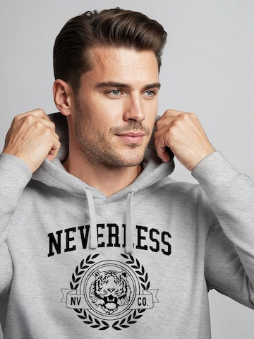 Neverless Sweatshirt 'Oldschool 2' in Grey