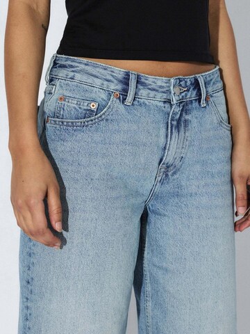 Dr. Denim Loosefit Jeans 'Dace Mid Wide Capri' in Blauw