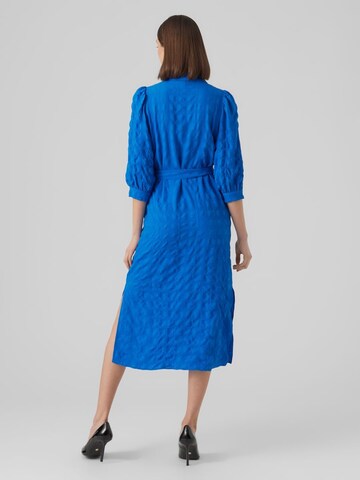 Robe-chemise 'CAMMI' VERO MODA en bleu