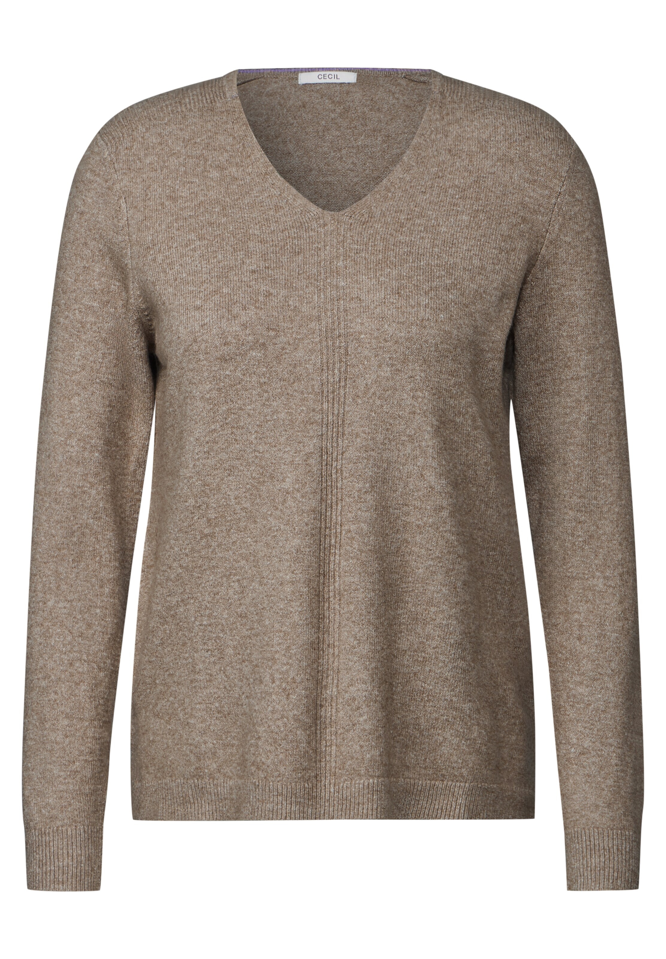 CECIL Pullover in Braun: Vorderseite