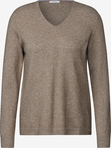 CECIL Pullover in Braun: Vorderseite