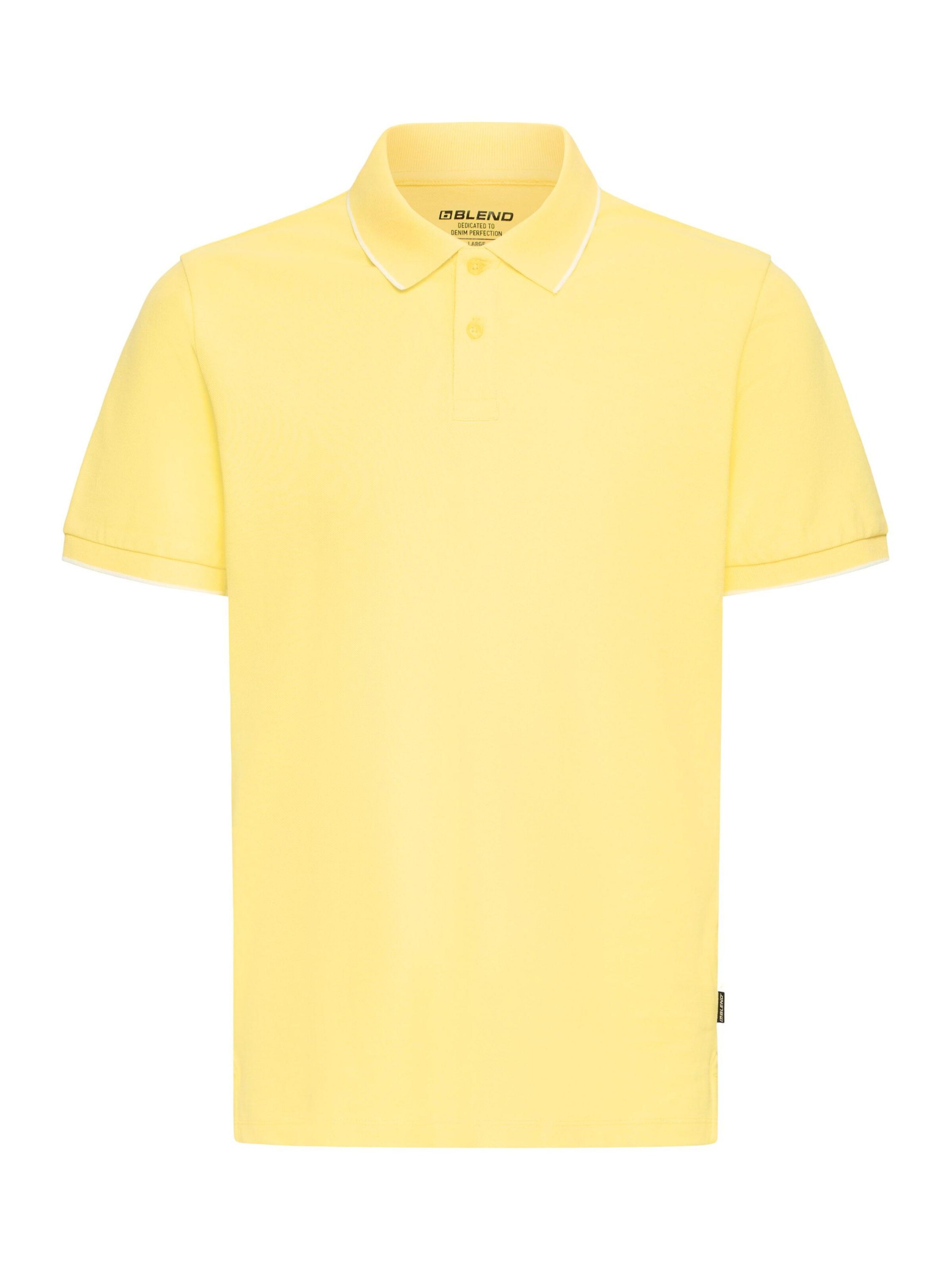 BLEND Shirt 'BHEdin' in Yellow: front