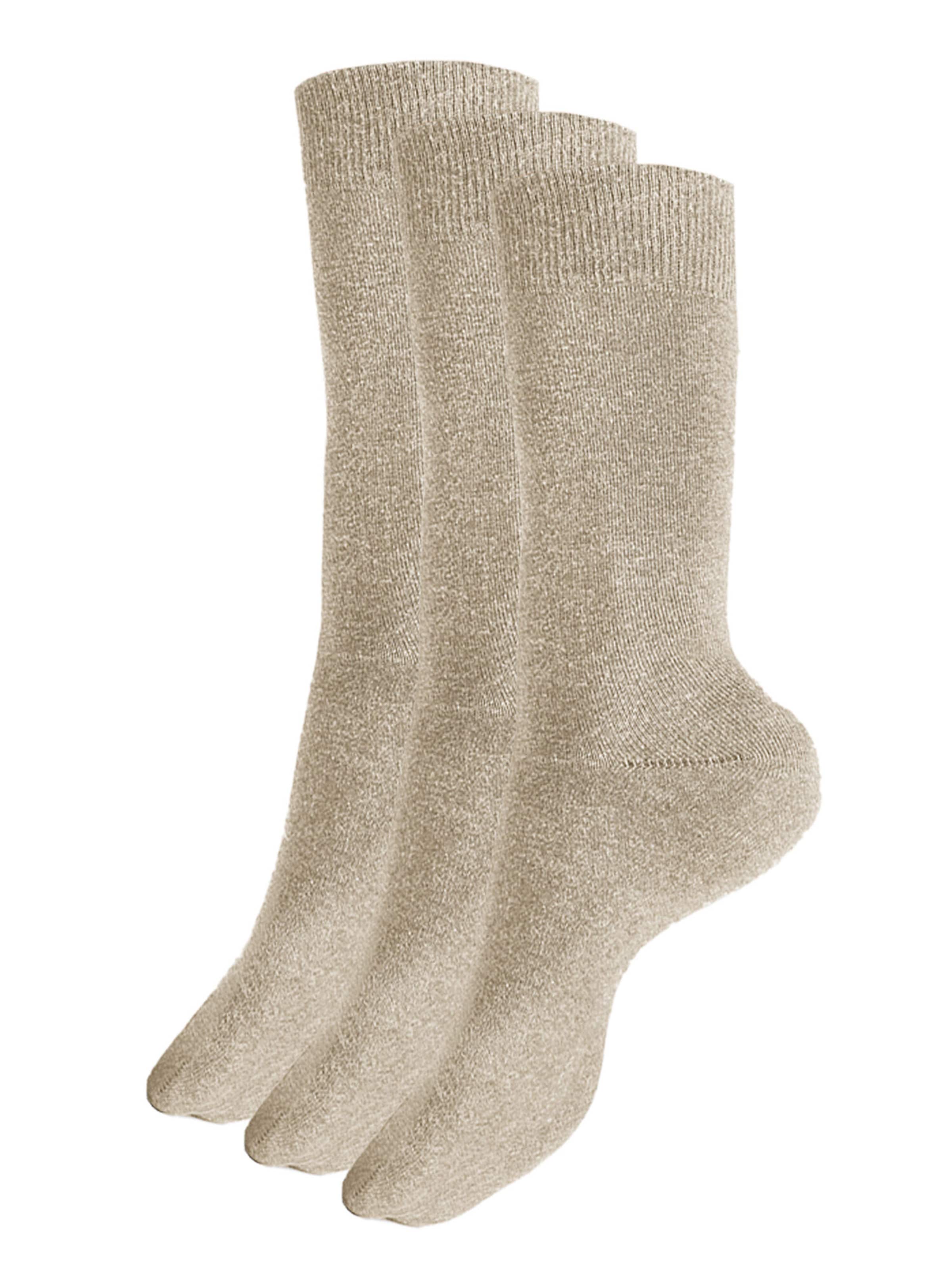 Calzino di Hudson in beige: frontale