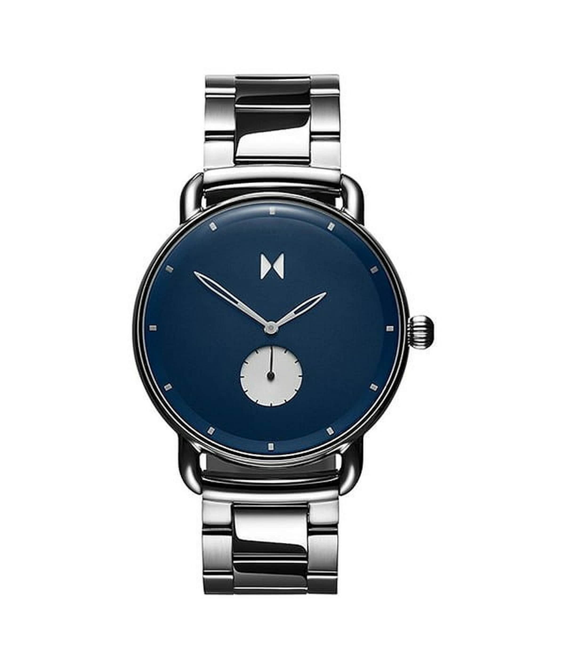 MVMT Uhr in Silber: Vorderseite