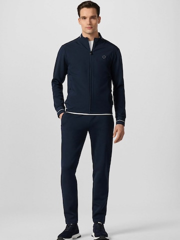 Hackett London Sweatshirt 'Hs Tech Track Fz' in Blue