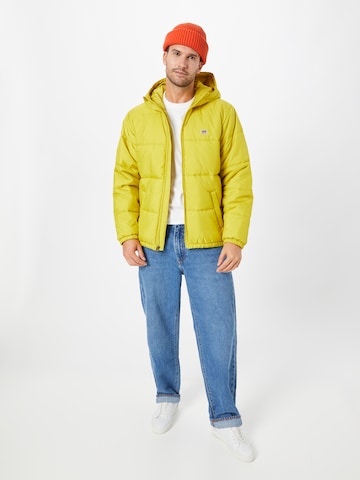 LEVI'S ® Демисезонная куртка 'Telegraph Hood Shrt Jkt' в Зеленый