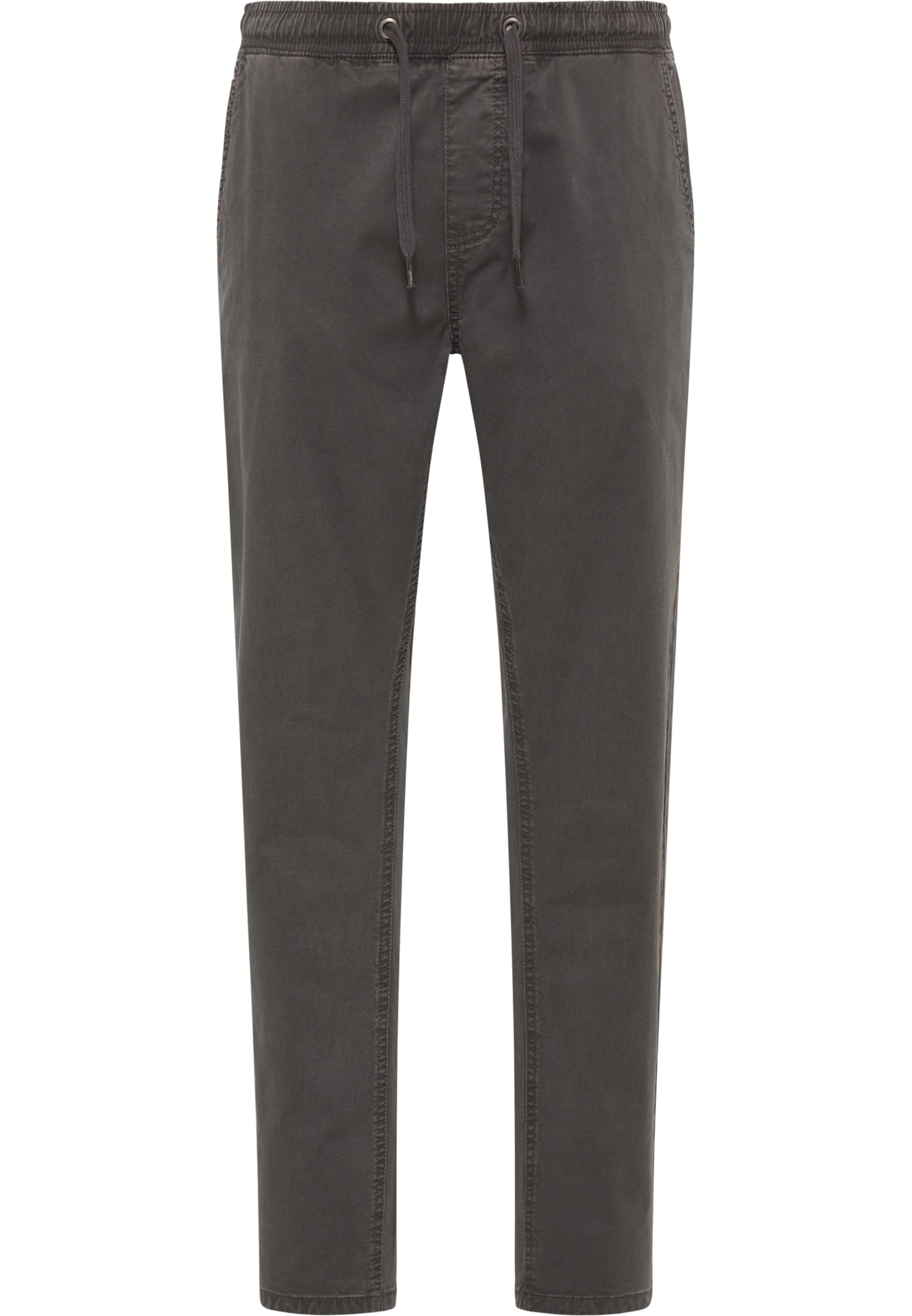 DreiMaster Vintage Slimfit Chinohousut värissä harmaa: etupuoli