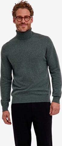 FALKE Pullover 'Pure Cashmere' in Grün: Vorderseite