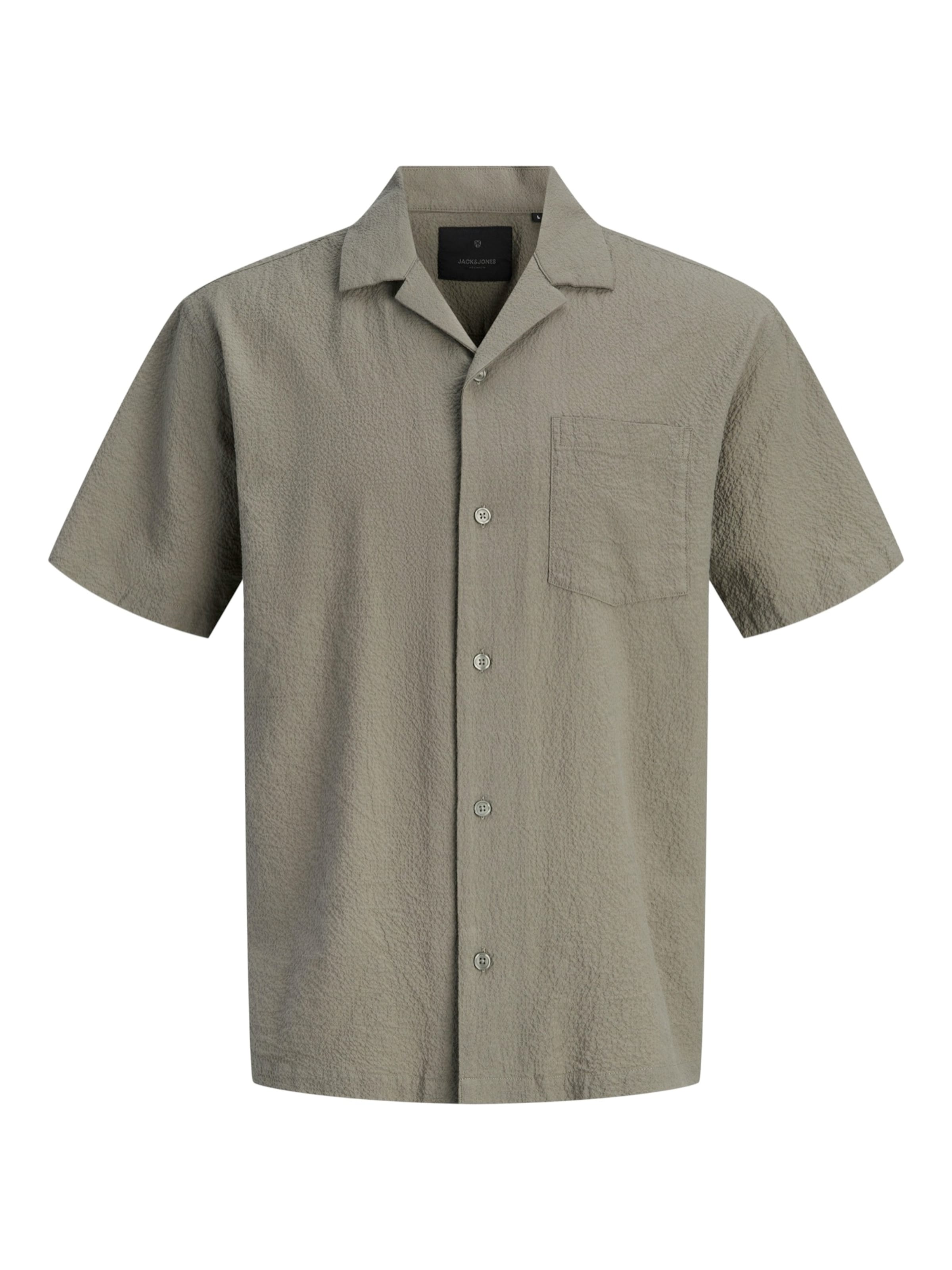 JACK & JONES Comfort Fit Skjorta 'JPRBLASHAWN' i grön: framsida