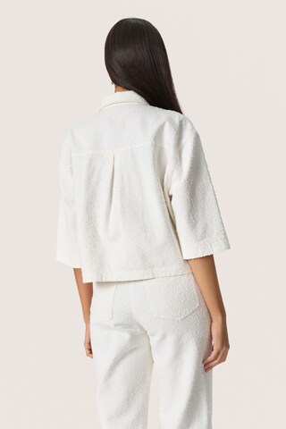 SOAKED IN LUXURY Bluse 'SLVelma' in Weiß