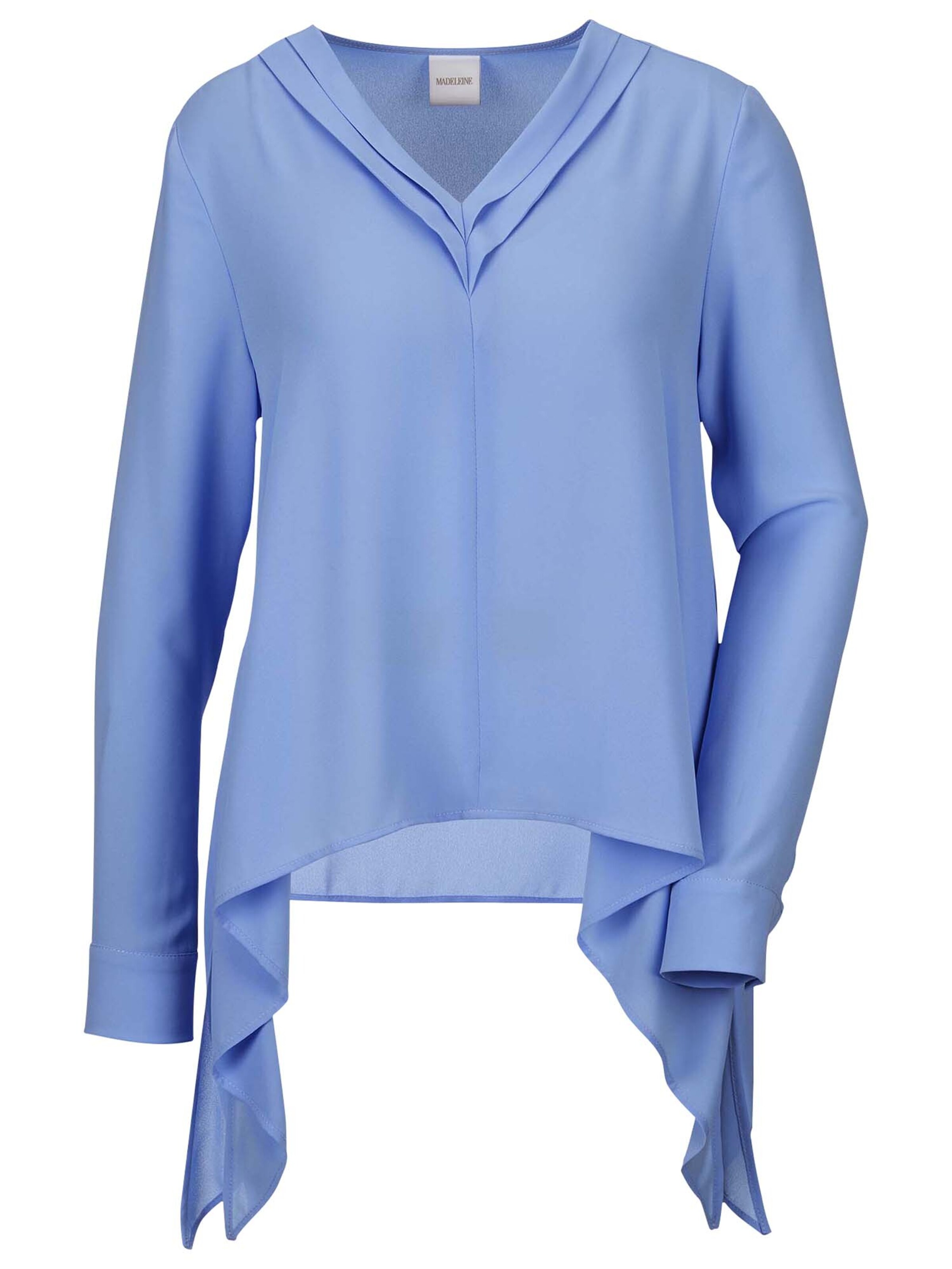 Chemisier MADELEINE en bleu : devant