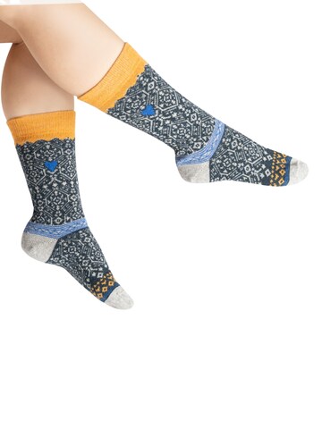 HomeOfSocks Socks 'HOS706' in Yellow