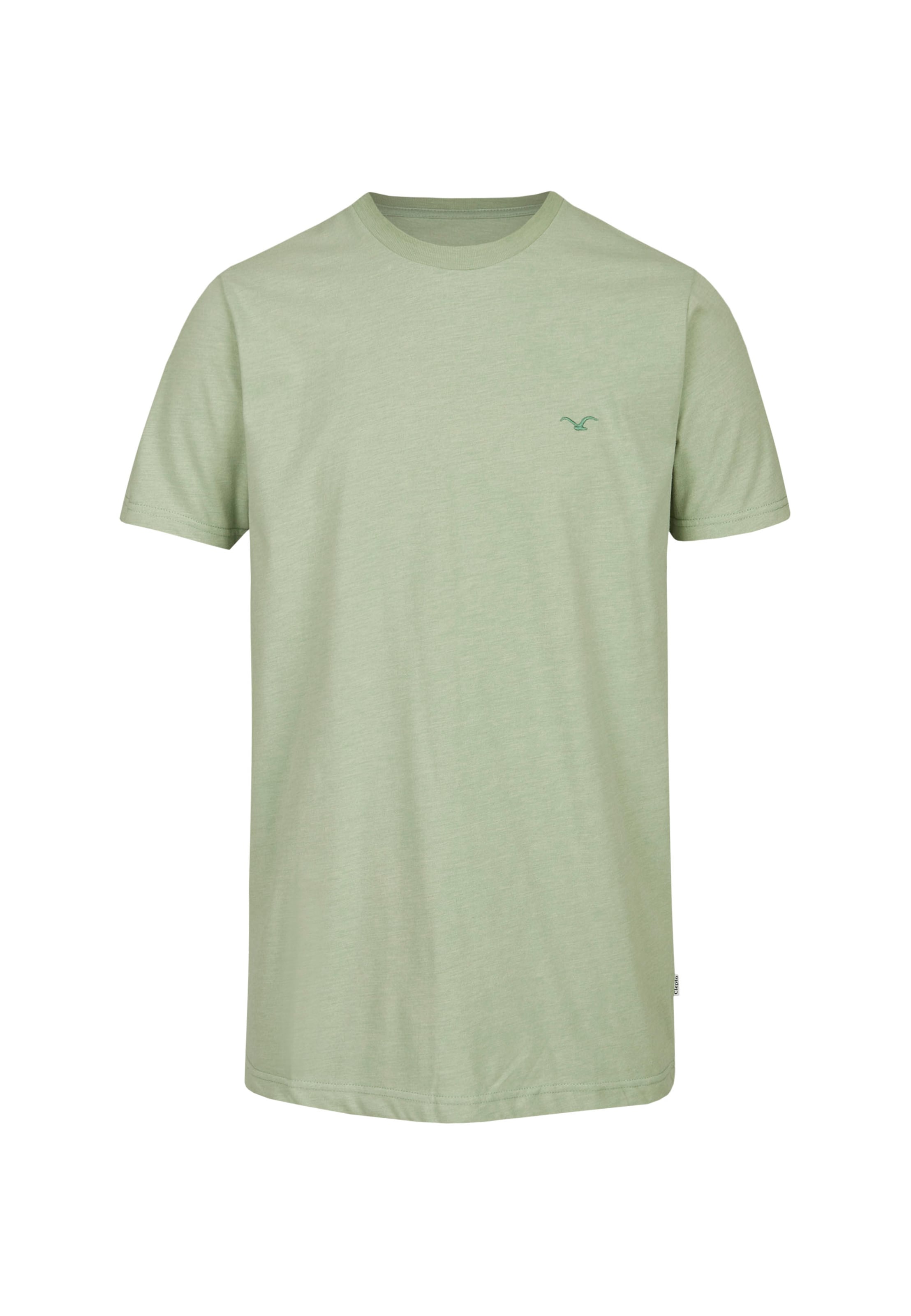 Cleptomanicx Shirt 'Ligull Regular' in Green: front