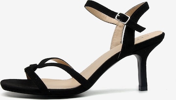 juoda Celena Basutės su dirželiais 'Chizitelu': priekis