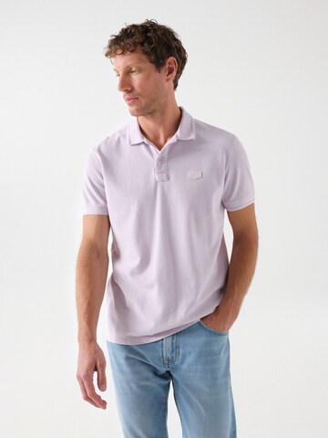 T-Shirt Salsa Jeans en rose : devant