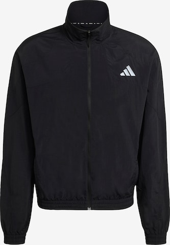 ADIDAS PERFORMANCE Sportovní bunda 'Adi365' – černá: přední strana