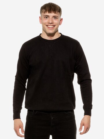 Cotton Prime - Sweatshirt em preto: frente