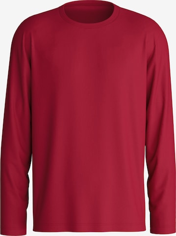 CALIDA Shirt 'RMX Sleep Leisure' in Rood: voorkant