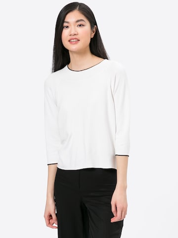 COMMA Sweater in White: front