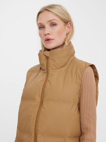 VERO MODA Bodywarmer in Bruin