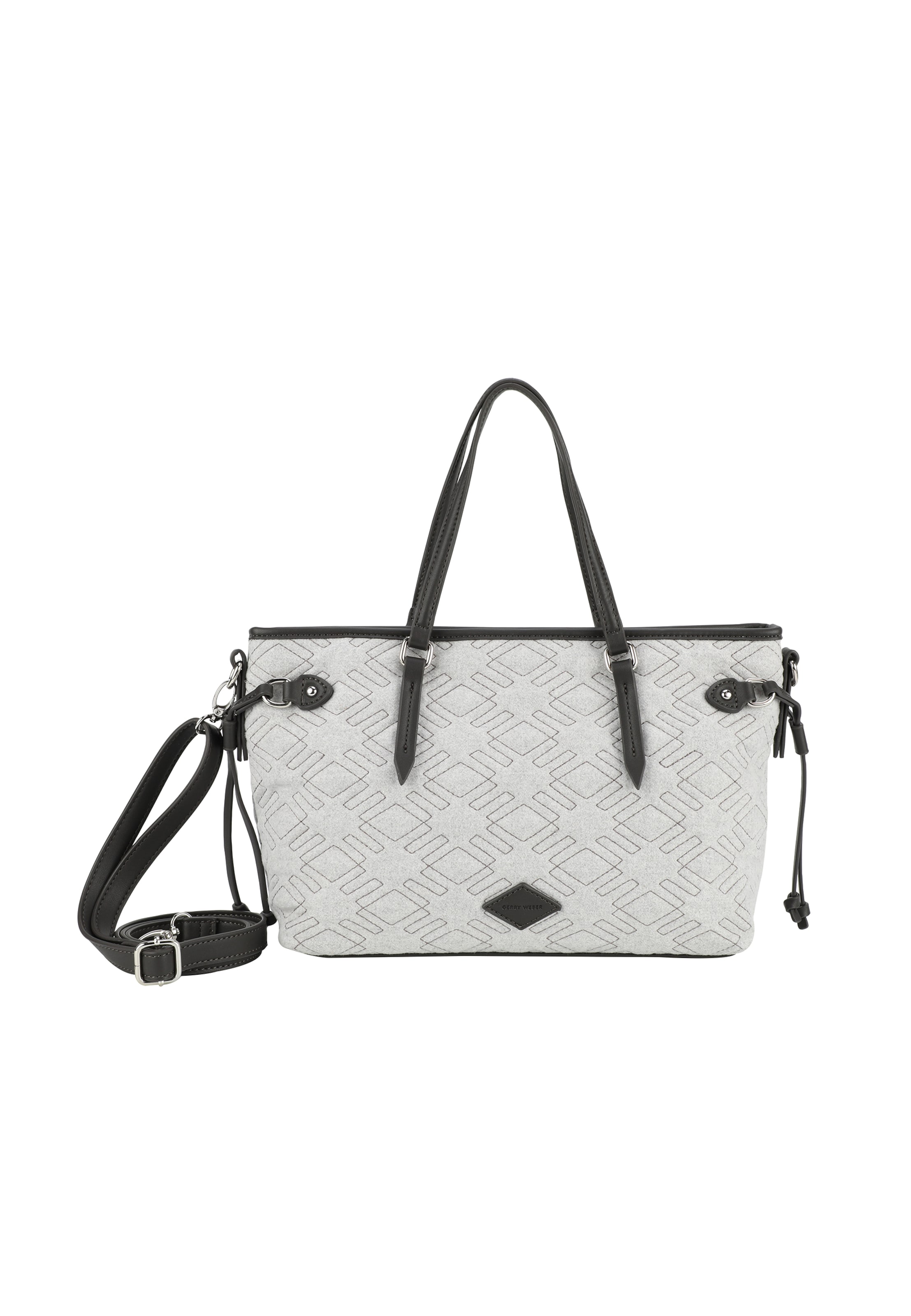 GERRY WEBER Handtasche 'Log Fire ' in Grau: Vorderseite