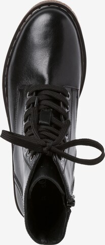 s.Oliver Schnürstiefelette in Schwarz