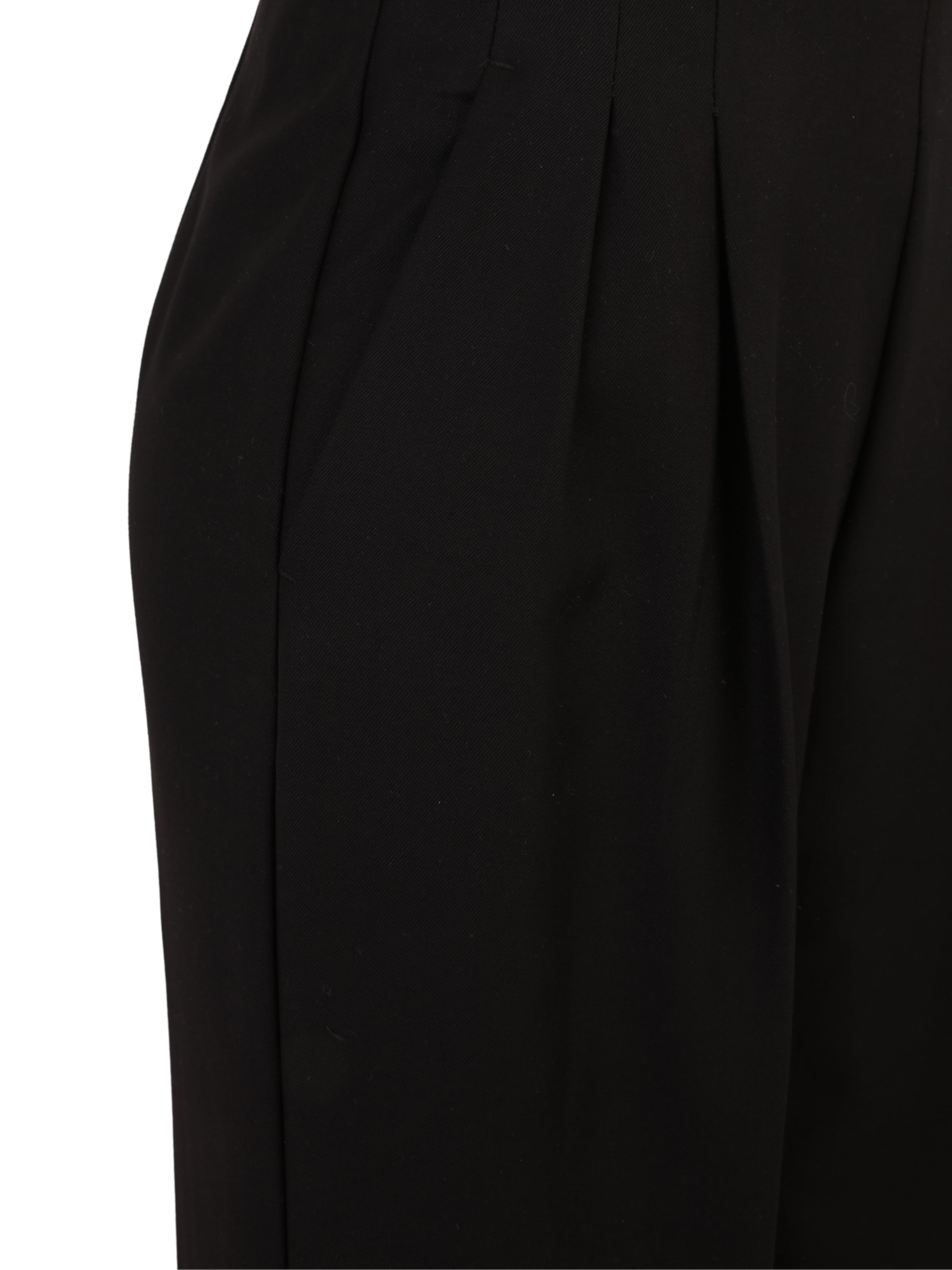 Vero Moda Tall - Loosefit Calças com pregas 'VMHAILEY' em preto