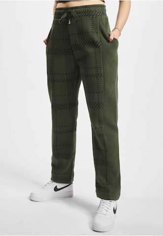 Regular Pantalon Thug Life en vert