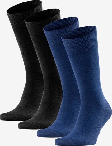 Chaussettes FALKE en bleu : devant