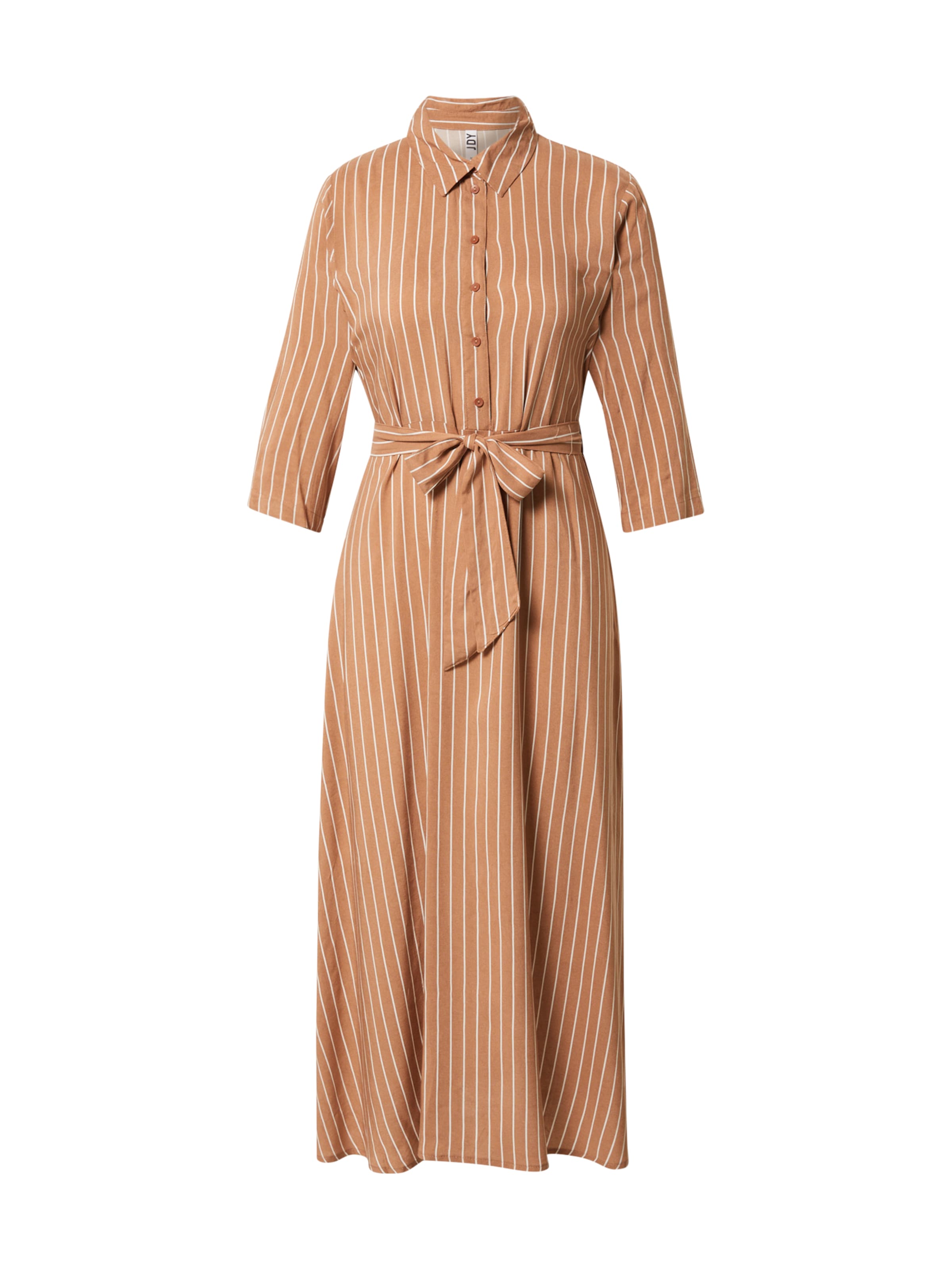 JDY Платье-рубашка 'Starr' в Коричневый: спереди