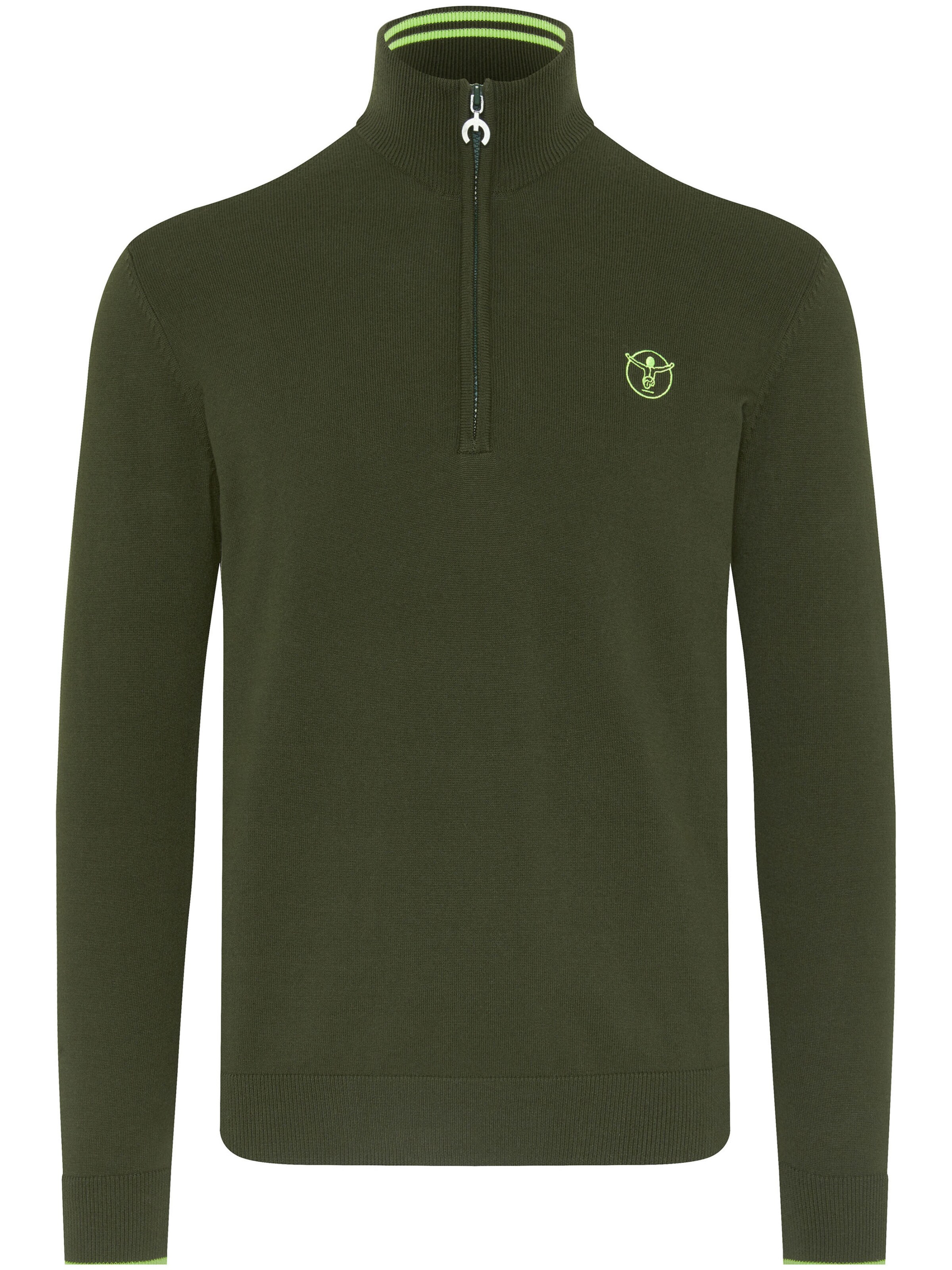 CHIEMSEE Sweater in Dark Green | ABOUT YOU