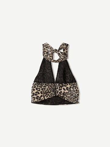 Bershka Top in Beige