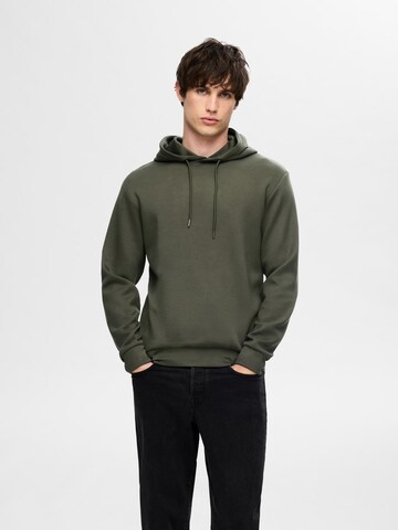 SELECTED HOMME - Sudadera en verde: frente