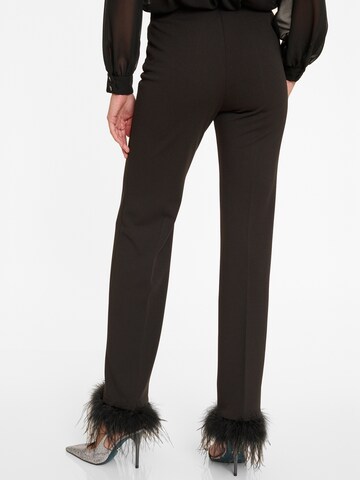 Ana Alcazar Regular Trousers 'Afila' in Black