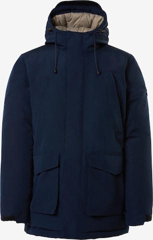 North Sails Winterparka in Blauw: voorkant