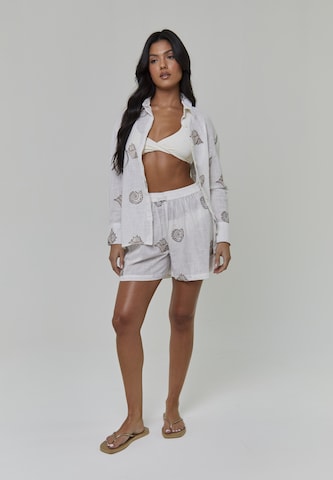 South Beach Blouse in Wit