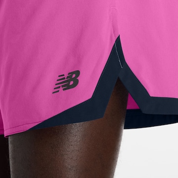 new balance - Loosefit Calças de desporto 'Essential' em rosa