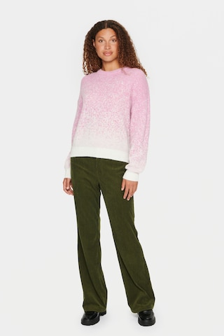 SAINT TROPEZ - Pullover 'Alika' em rosa