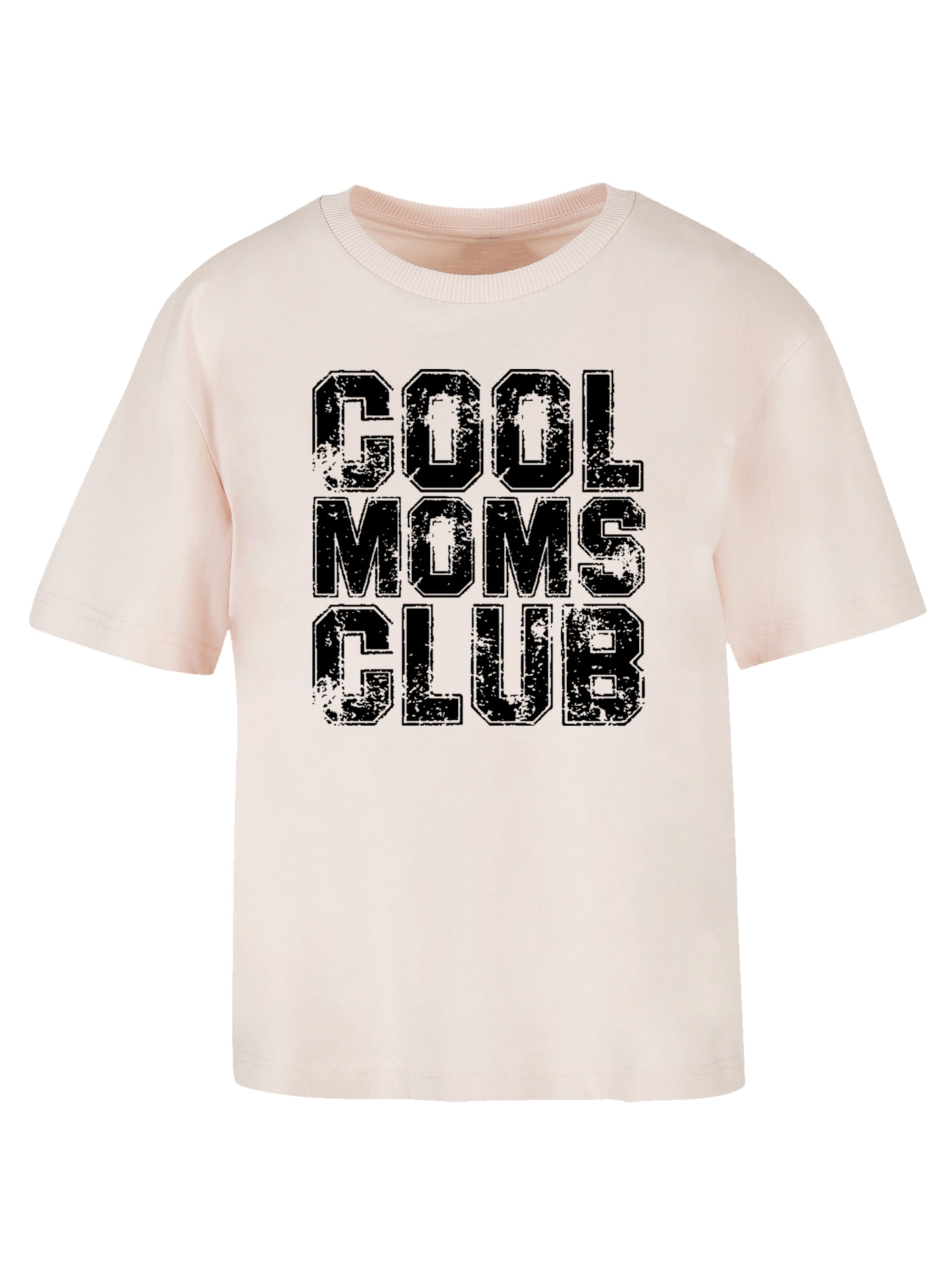 F4NT4STIC Shirt 'Mothers Day Modern Love Statement Trendy Slogan' in Roze: voorkant