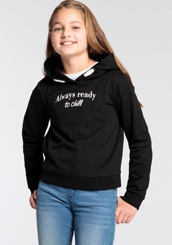 Kidsworld Sweatshirt in Black