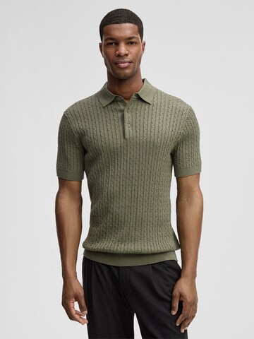 T-Shirt 'Adrian' STRELLSON en vert : devant