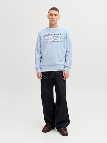 JACK & JONES Sweatshirt 'logo' in Blue