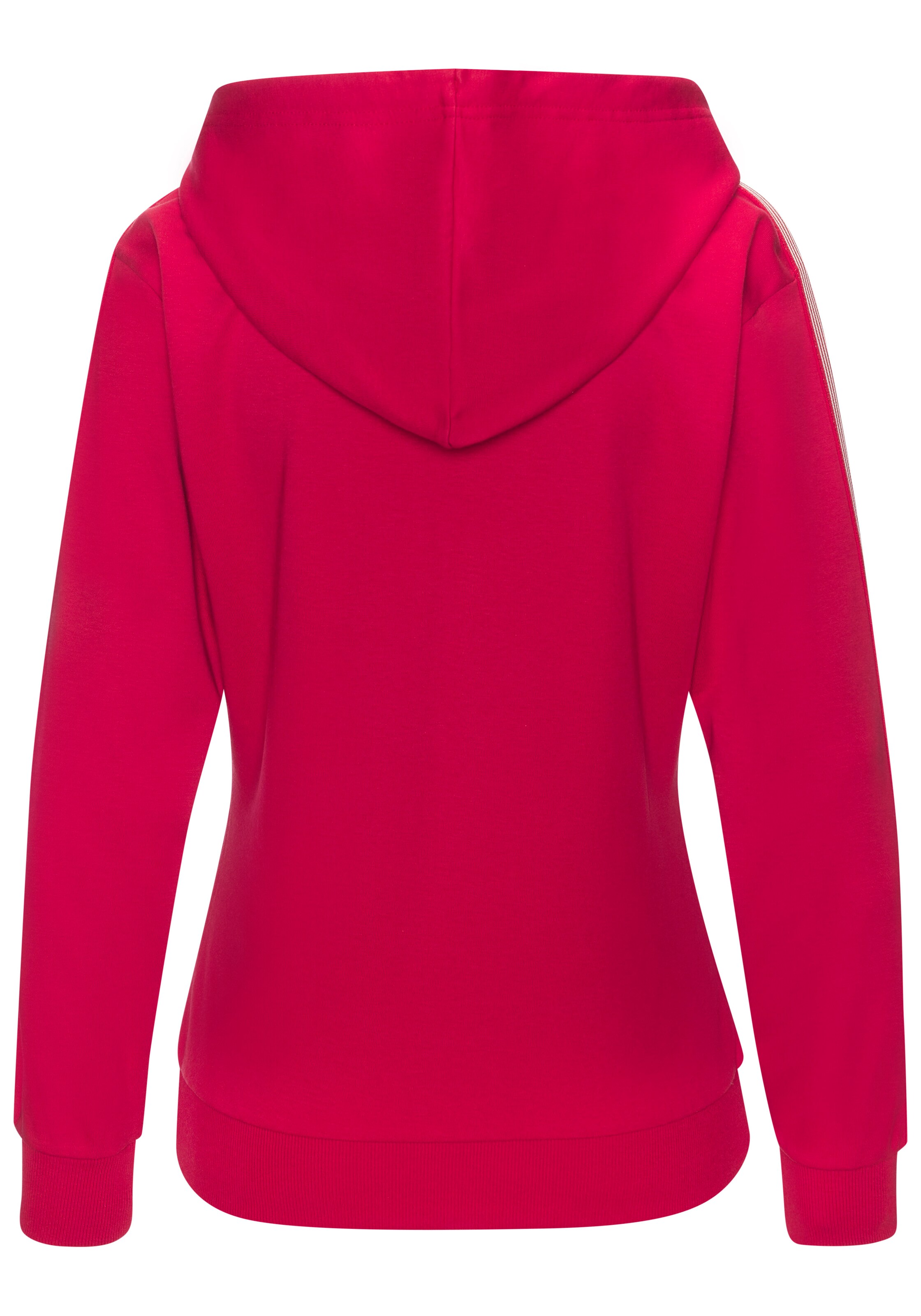 H.I.S Zip-Up Hoodie 'EM LBG' in Pink