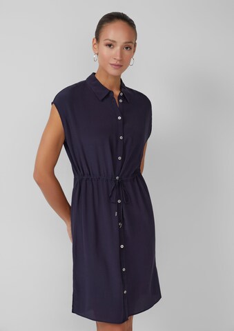 s.Oliver BLACK LABEL Blousejurk in Blauw: voorkant