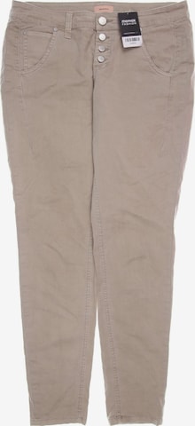 TRIANGLE Stoffhose XXL in Beige: Vorderseite