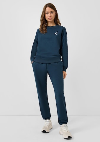 QS Tapered Broek in Blauw