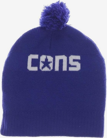CONVERSE Hut oder Mütze One Size in Blau: predná strana