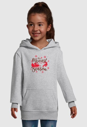 Sweat 'Mickey Mouse - Sleigh The Merriest Season' ABSOLUTE CULT en gris : devant