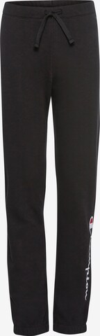 Regular Pantalon de sport Champion Authentic Athletic Apparel en noir : devant