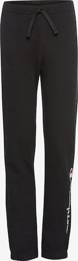 Pantaloni sport Champion Authentic Athletic Apparel pe negru / alb, Vizualizare produs